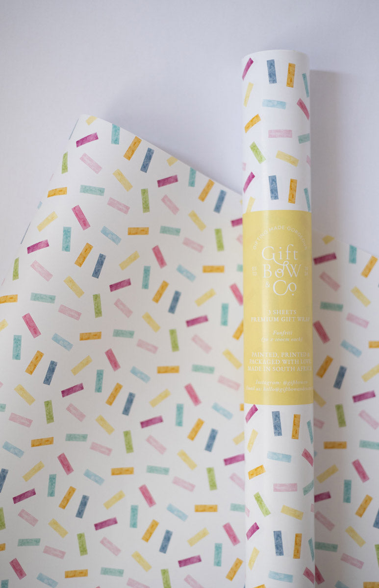 Funfetti - wrapping paper