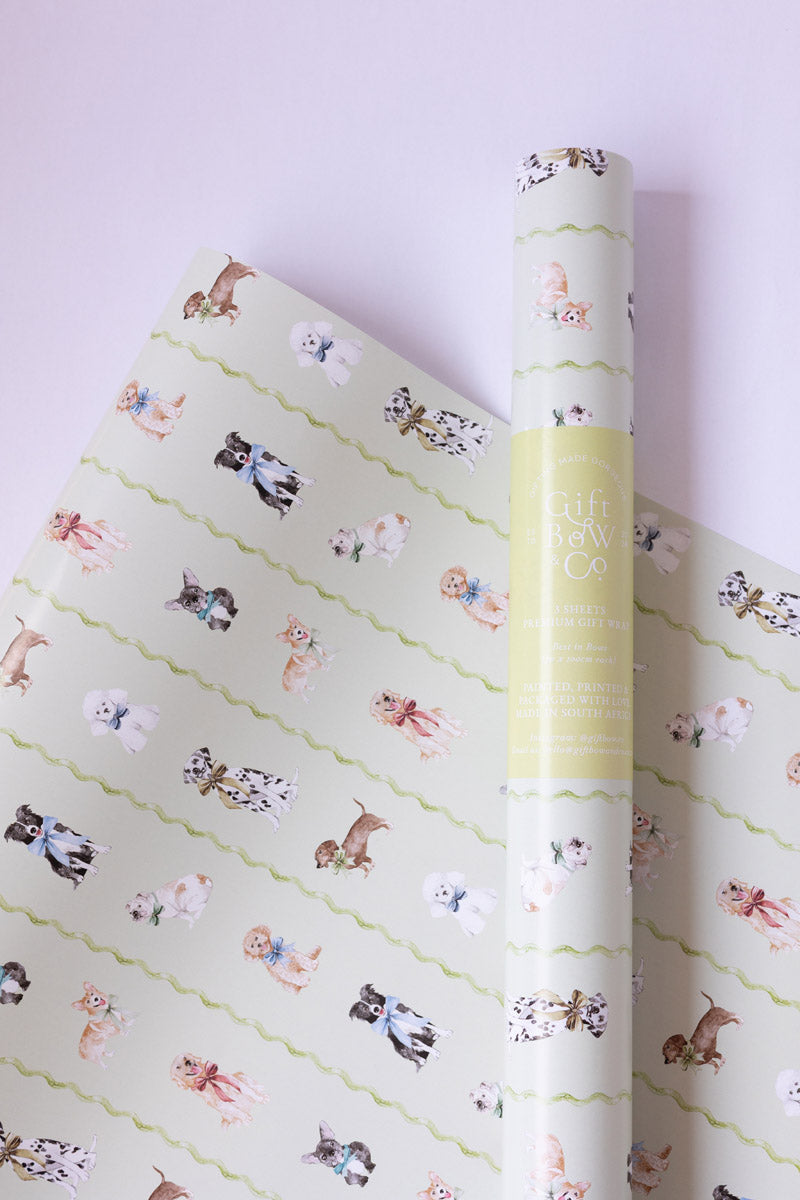 Best in Bows - wrapping paper