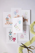 Party Pups - Greeting cards (Pack of 6)